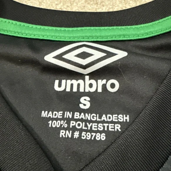 Umbro Mexico Futbal Soccer Long Sleeve Jersey Shirt Size S Mexico - Picture 3 of 9